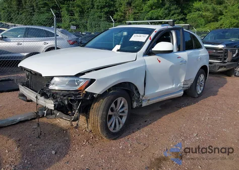 2016 Audi Q5 2.0T Premium из США, поврежденный, VIN WA1L2AFP0GA094767